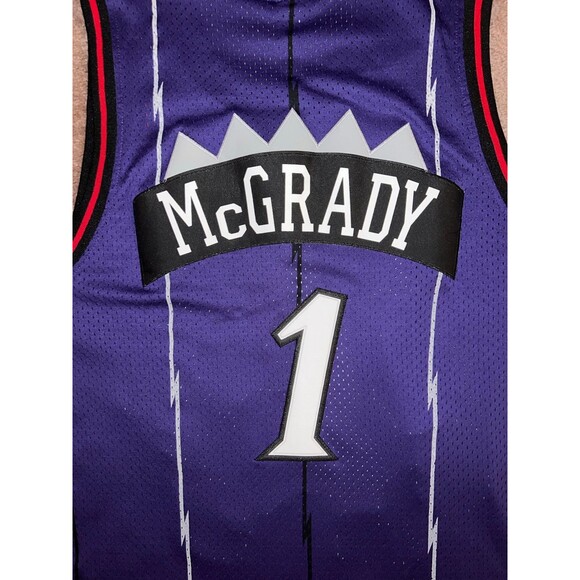 Vintage Toronto Raptors Tracy McGrady #1 Nike Jersey - Medium - Picture 7 of 8